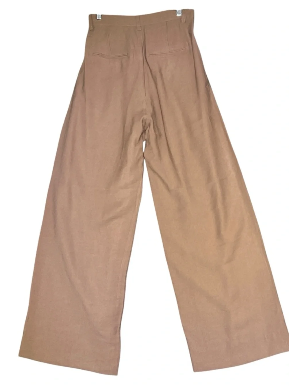 NONCHALANT Fabi Pant Wide Leg High Waist Camel Women’s Medium NEW - Picture 3 of 15